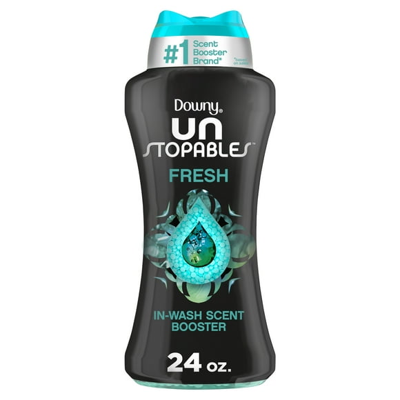 Downy Unstopables Laundry Scent Booster Beads, Fresh Scent, 24 oz