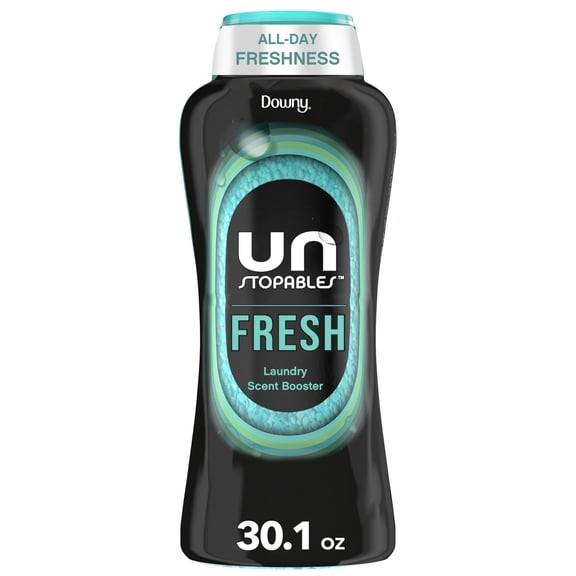 Downy Unstopables Laundry Scent Booster Beads, Fresh Scent, 30.1 oz (2 Pack)