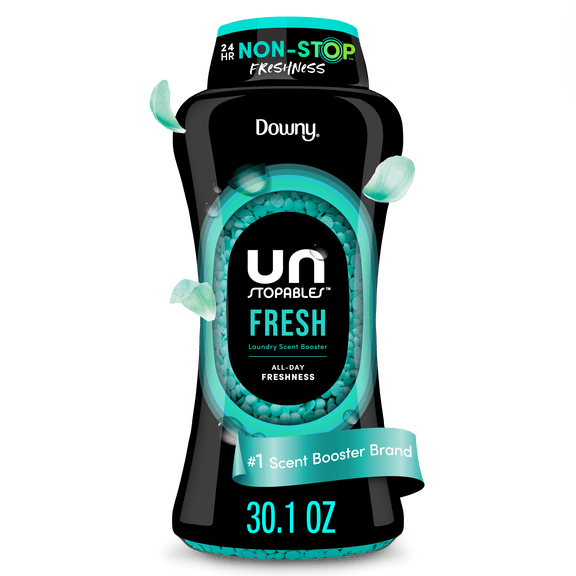 Downy Laundry Scent Beads, Unstopables In-Wash Scent Booster, Fresh Scent, 30.1 oz