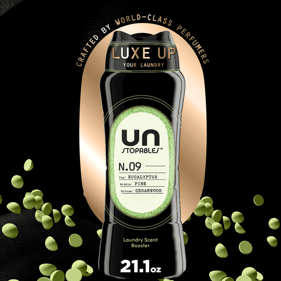 Downy Unstopables Unlimited Collection In-Wash Laundry Scent Booster Beads, N.09 Scent, 21.1 oz - 2 Pack