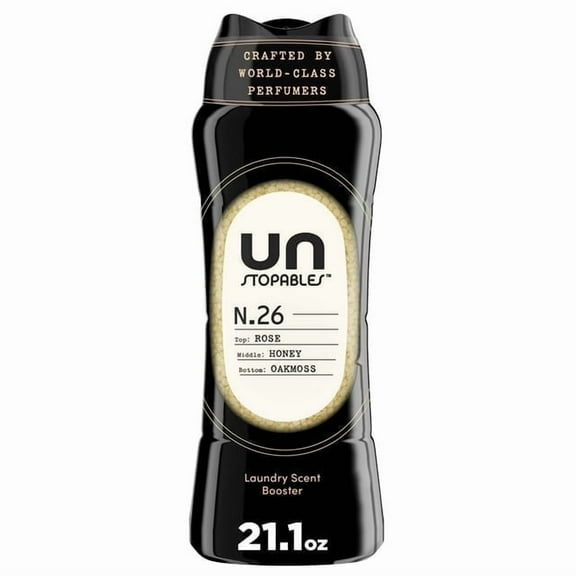 Downy Unstopables Unlimited Collection In-Wash Laundry Scent Booster Beads, N.26 Scent, 21.1 oz - 4 Pack