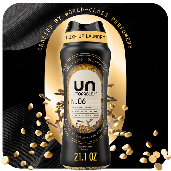 Downy Unstopables Unlimited Collection In-Wash Laundry Scent Booster Beads, N.06 Scent, 21.1 oz