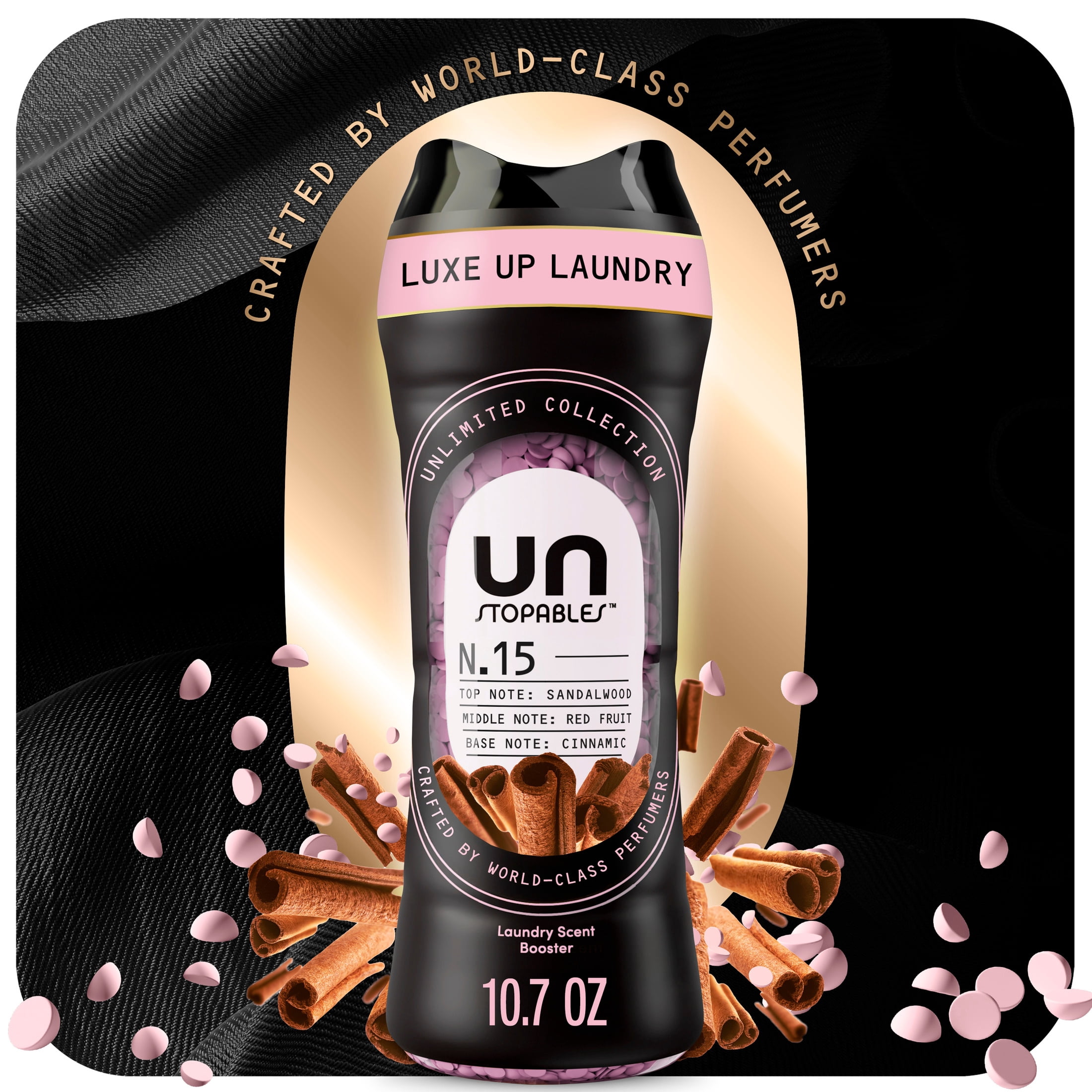 Downy Unstopables Unlimited Collection In-Wash Laundry Scent Booster Beads, No. 15, 10.7 oz