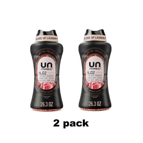 Downy Unstopables Unlimited Scent Booster Beads No. 2, 26.3 oz, 2-Pack  Free Shipping