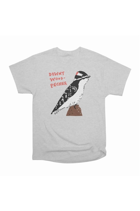 Downy Woodpecker T-Shirt Tee Gift For Him Merch For Her Apparel For Friend