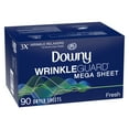Downy Wrinkle Guard Dryer Sheets, Fresh, 90 Count