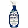 thumbnail image 1 of Downy Wrinkle Releaser Spray, Fabric Refreshing and Odor Eliminating, Crisp Linen, Fresh Scent, 33.8 fl oz, 1 of 10