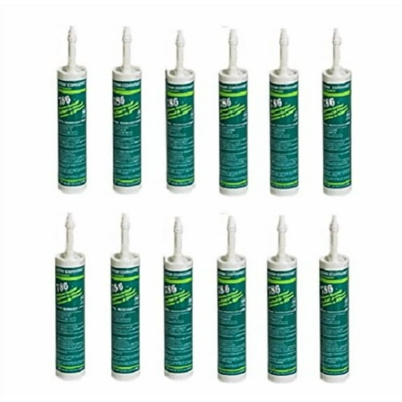 Dowsil 786 White Silicone RTV Sealant Case of 12 Cartridges