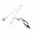 thumbnail image 1 of Dowsing Metal Pendulum Pendant For Pendulums Bullet Pyramid Pendule Reiki Amulet, 1 of 8