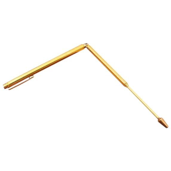 FOMIYES locating rod Divining Probe Rod Copper 1 Piece Exploration Tool