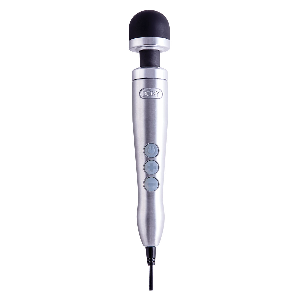 Doxy Die Cast 3 Compact Wand Vibrator Brushed Metal - image 1 of 2