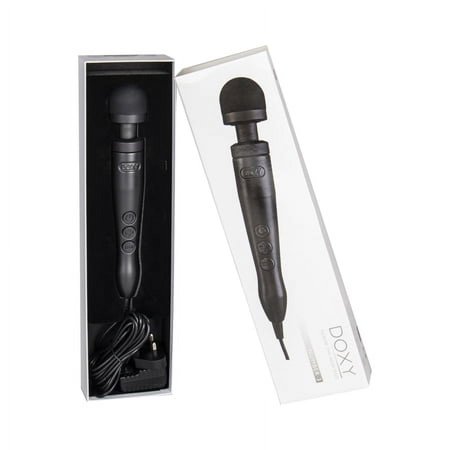 Doxy Number 3 Matte Black Body Massager