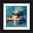 thumbnail image 1 of Doyle, Anne Farrall 12x12 Black Ornate Wood Framed with Double Matting Museum Art Print Titled - Late Evening, 1 of 4