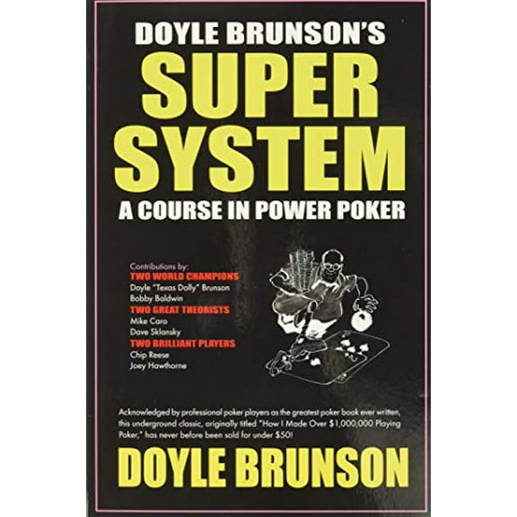 Pre-Owned Doyle Brunson's Super System (Paperback) 1580420818 9781580420815