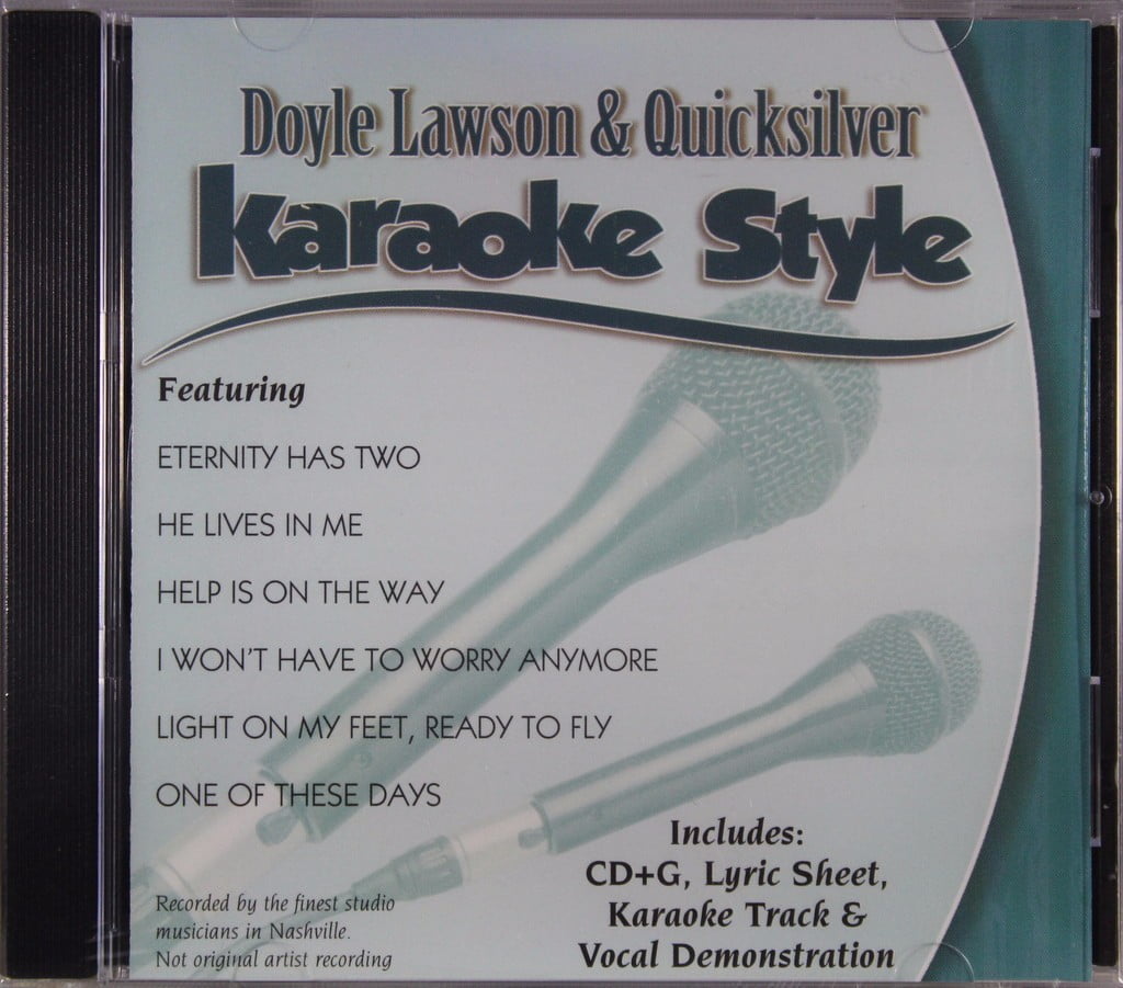 DOYLE LAWSON & QUICKSILVER Doyle Lawson and Quicksilver Volume 1 Daywind Christian Karaoke Style NEW CD+G 6 Songs