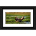 thumbnail image 1 of Doyle, Renee 32x17 Black Ornate Wood Framed with Double Matting Museum Art Print Titled - Dare To Yawn, 1 of 4