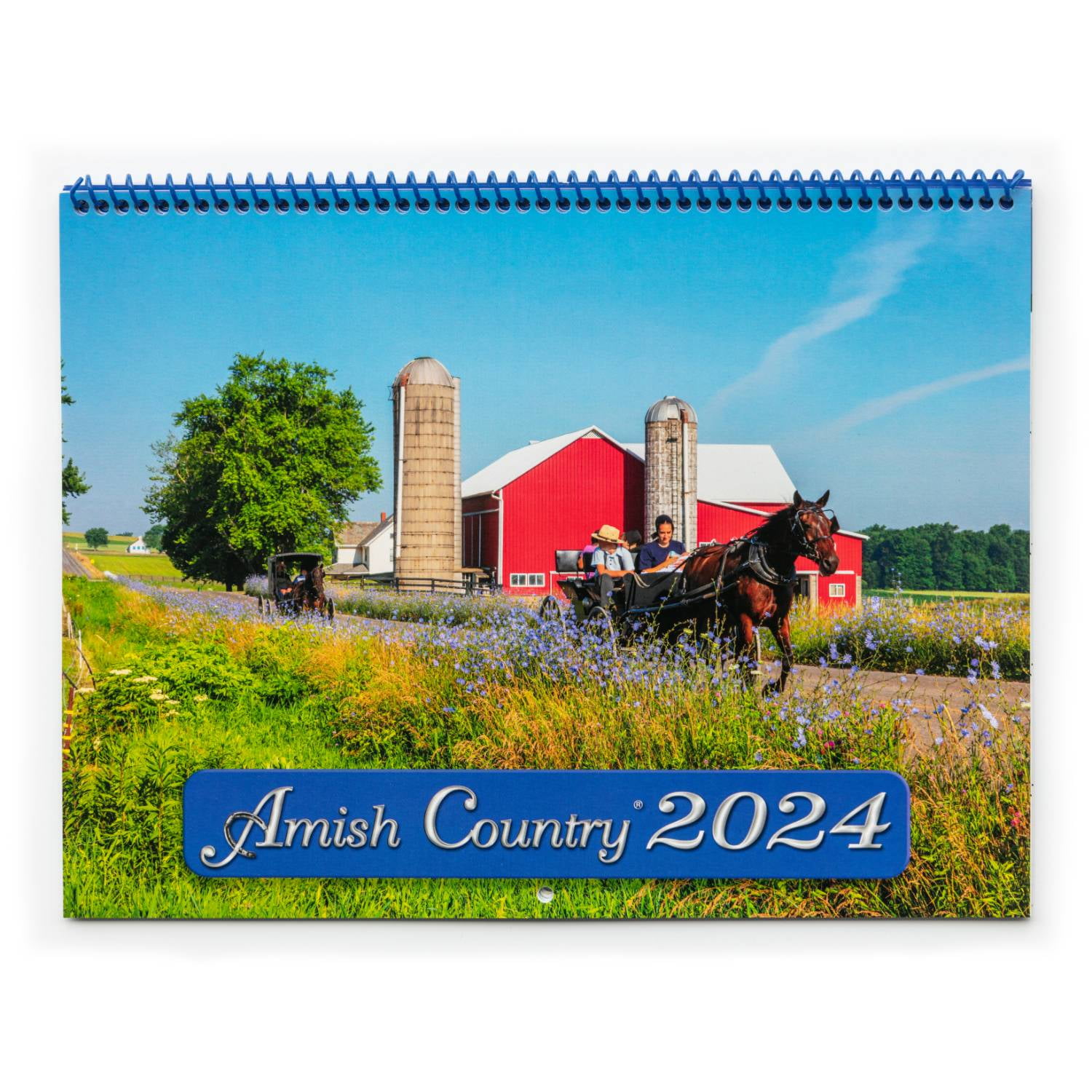 Doyle Yoder 2024 Amish Calendar Scenic Holmes County Ohio Hanging
