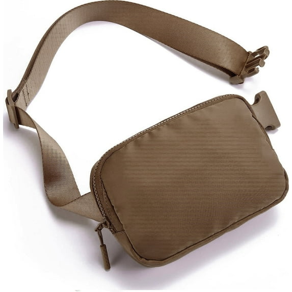 Doyogi Belt Bag for Women Fanny Pack Dupes Fashion Waist Packs Crossbody Bags with Adjustable Strap (Caramel)