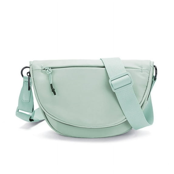 Doyogi Crossbody Bag Hobo Sling Crescent Bag Women Men Trendy Small Shoulder Bag Purse Dumpling Bag Casual Handbag