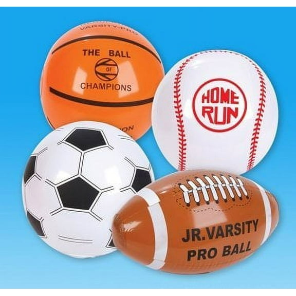 Dozen 16" Sports Ball Inflates