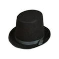thumbnail image 1 of Dozen Black Magician Butler Formal Gentleman Top Hat Costume Accessory, 1 of 2