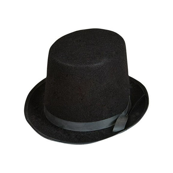 Dozen Black Magician Butler Formal Gentleman Top Hat Costume Accessory