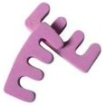thumbnail image 1 of Dozen Pink Pedicure Toe Separators, 1 of 1