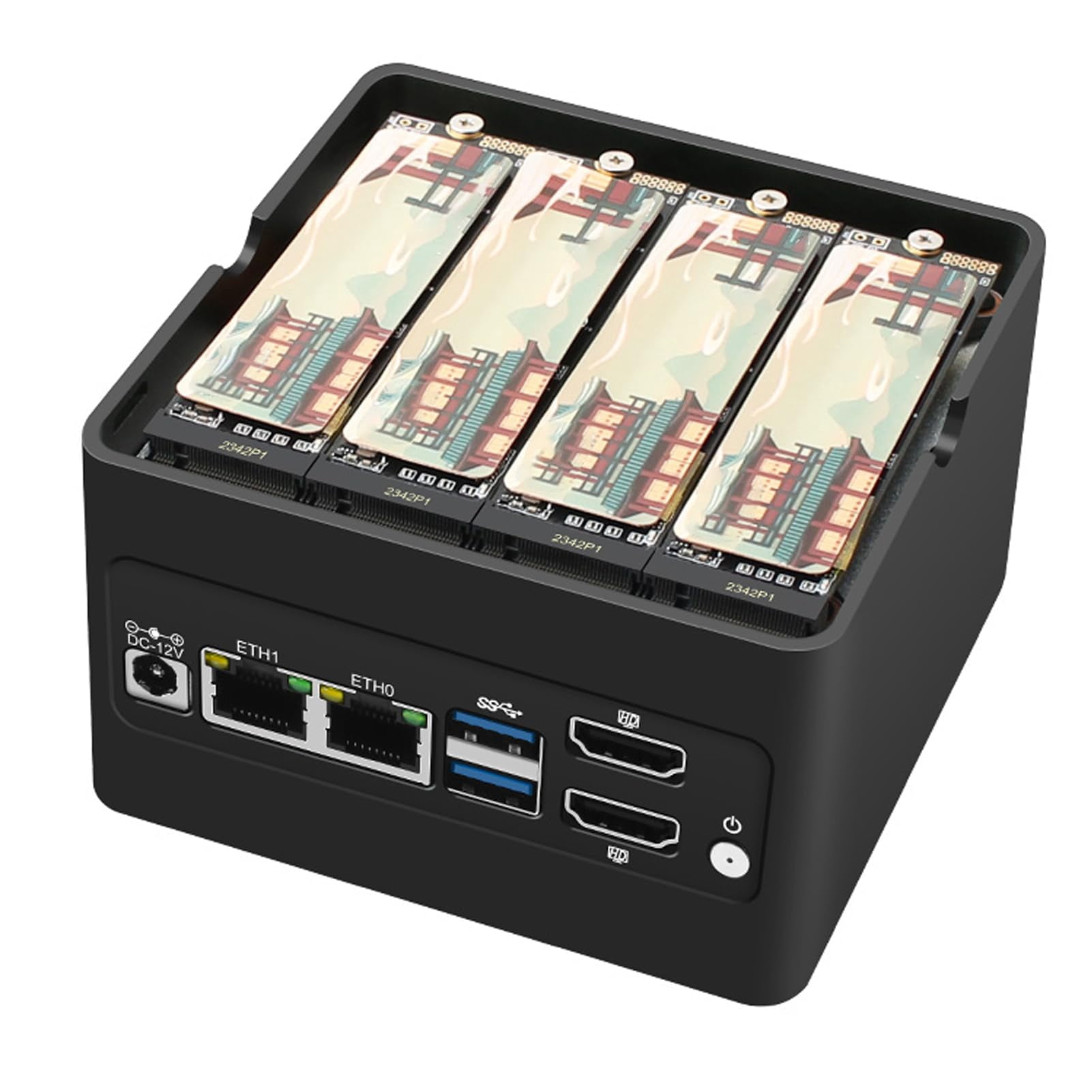 Dozlzyp 2 Port i226 2.5G Pocket Firewall Micro Appliance, Fan Firewall ...