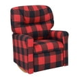 thumbnail image 1 of Dozydotes Contemporary Rocker Recliner Buffalo Check, 1 of 3