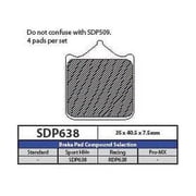 DP RDP X Race Titanium Front Or Rear Brake Pads RDP638