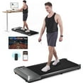 thumbnail image 1 of Dpforest Desk Exercise Treadmill,Walking Pad Running Area 35"*16" ,Under Desk Treadmill with Bluetooth and Remote, Speed Range 0.6-3.8mph,Installation-Free Exercise Machine for Home Office(Gray), 1 of 7