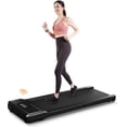 thumbnail image 1 of Dpforest Walking Pad Under Desk Treadmill 2.5HP Motor, 300lb Capacity,0.6-3.8Mph for Home and Office (Black), 1 of 5