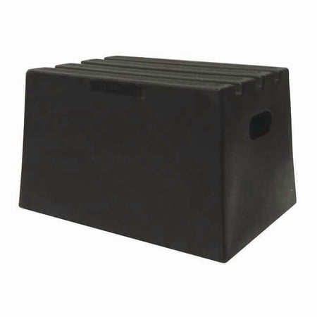 Dpi Step Stand,1 Step,Polyethylene,Black ST18-01
