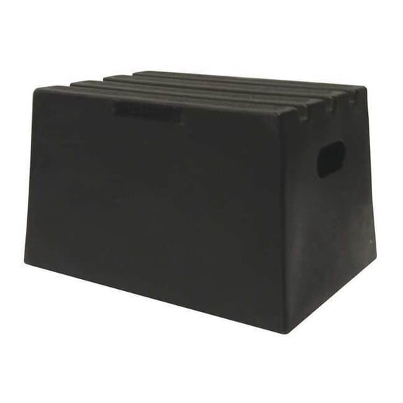 Dpi Step Stand,1 Step,Polyethylene,Black ST18-01