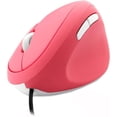 thumbnail image 1 of Dpisuuk Vertical Mouse, Ergonomic USB Wired Mouse Adjustable DPI Optical Computer Mouse for Laptop PC Computer Desktop, Pink, 1 of 9