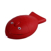 Dpisuuk Wired Mouse, Cute Animal Fish Computer Mouse, Portable USB Corded Mouse, 1200DPI Optical Mice for Laptop PC Desktop Computer,Red