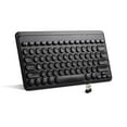 thumbnail image 1 of Dpisuuk Wireless Keyboard, Ultra Thin Compact 79-Key Silent Computer Keyboard, Mini 2.4G Cordless Keyboard for Laptop Desktop PC Computer (Black), 1 of 11