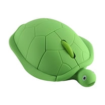 Dpisuuk Wireless Mouse, Cute Animal Turtle Shape Computer Mouse Ergonomic 2.4GHz Optical Mice with USB Receiver for Laptop Desktop Computer PC