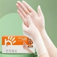 thumbnail image 1 of Dpityserensio 100PCs Clear Disposable Gloves Food Grade Thickened TPE Gloves Disposable Kitchen Cooking Gloves, 1 of 9