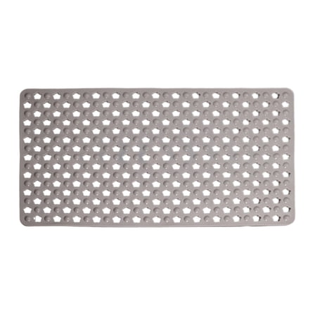 Dpityserensio 14x28in Non-Slip Bath Mat Shower Tub Floor Pad Shower Mat Non Slip Bathtub Mat with Suction Cups And Drains Holes