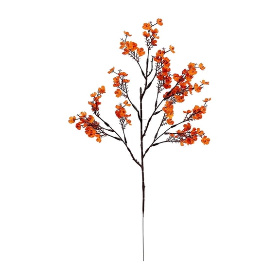 Dpityserensio 15.74 Inch Simulated Flower Branch Fake Flower Living Room Ornaments Branch Vase Landscaping Decoration 10pc Xmas Gifts