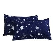 Dpityserensio 2 PCS Pillow Shams Pillowcase Pillow Covers Standard Size Pillow Cases Soft Breathable Pillow Cases Farmhouses Pillowcase Xmas