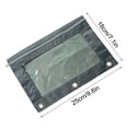 thumbnail image 1 of Dpityserensio Pencil Pouch for 3 Ring Clear Mesh Bag with Eyelets,Large Capacity Pen Case for College Office,Zipper Stationery Organizer, 1 of 7