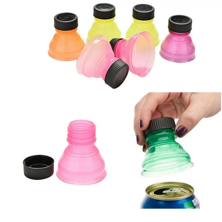 Pack of 8 Reusable Bottle Caps. Durable Silicone Caps for Beer and Soft  Drink Bottles. Use for Home Brew, in Bars to Preserve Drinks, & More