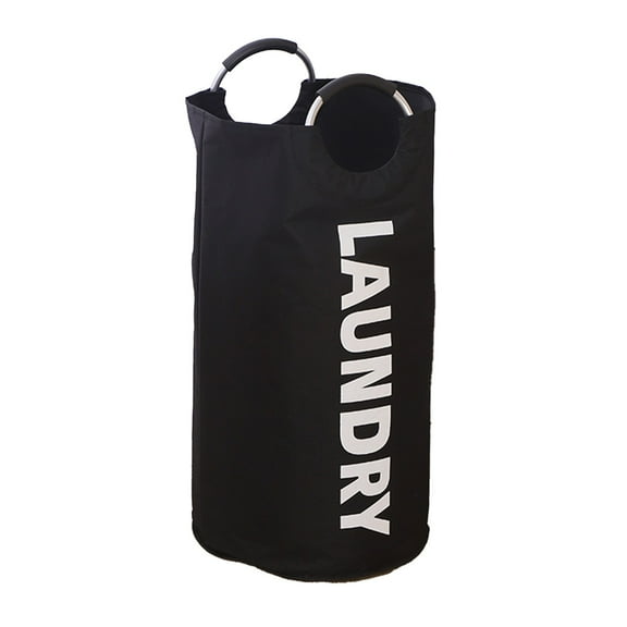 Dpityserensio 90L Oxford Laundry Bag - Extra Large Foldable Hamper for Dirty Clothes, Waterproof & Breathable Storage Bin for Bathroom, Bedroom or Dorm, Portable with Handles