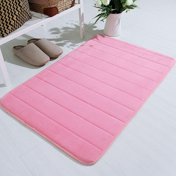 Dpityserensio Absorbent Soft Memory Foam Mat Bath Bathroom Bedroom Floor Shower Rug Clearance