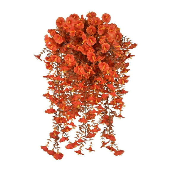 Dpityserensio Artificial Autumn Morning Glory Vine Wall Hanging Garland 69 Faux Flower Home Decor