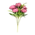 thumbnail image 1 of Dpityserensio Artificial Simulation Bouquet Artificial Flowers Fake Flowers Decoration Fall Decor Christmas, 1 of 6