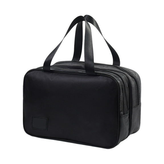 Dpityserensio Bathroom Organization Toiletry Bag Travel and Business Trip Dry and Wet Separation Waterproof and Portable Large Capacity Storage Bag