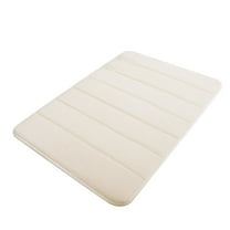 Dpityserensio Bathroom Rugs Absorbent Soft Memory Foam Mat Bathroom Bedroom Floor Shower Rug Home Decor 19.68*35.43In